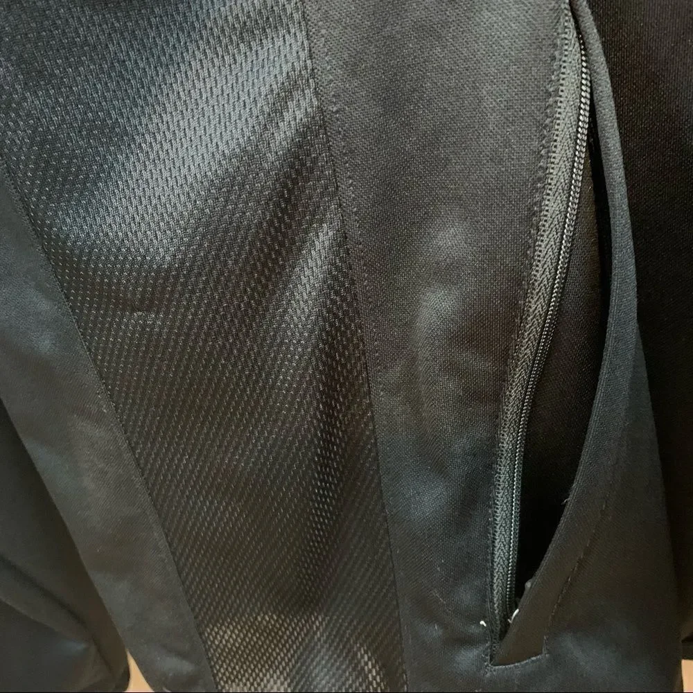 Nike full zip black track style jacket
